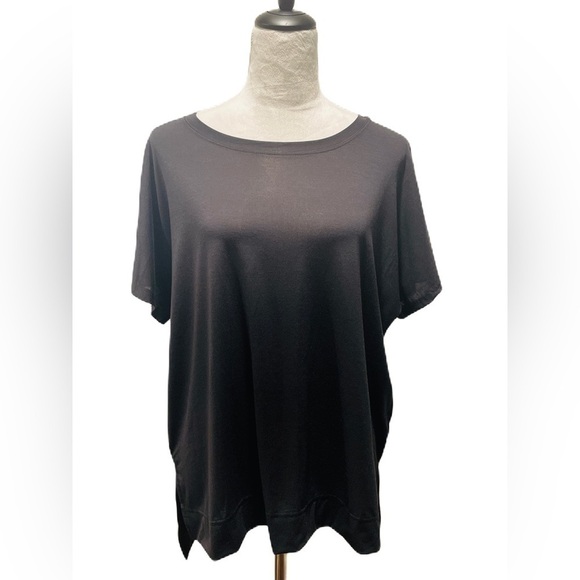 All In Motion Women Active Short Sleeve Slit Hem Top Large Size - Picture 11 of 15